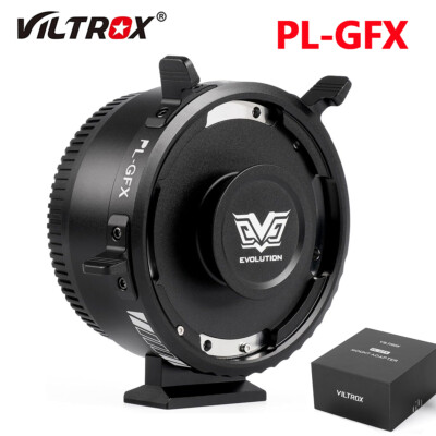 VILTROX PL-GFX Lens Mount Adapter for PL Lens to Fujifilm Fuji GFX Mount Cameras