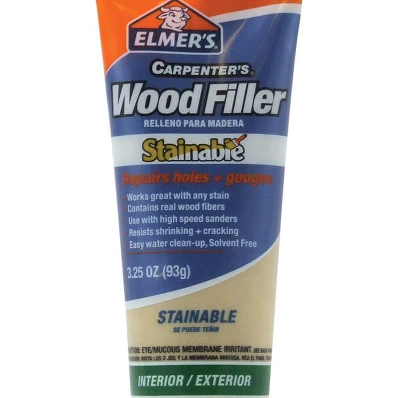 Elmer's All Purpose Carpenter's Wood Filler, Easy Cleanup, 3.25-Ounce ...