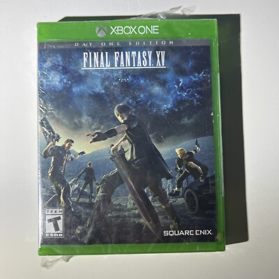 Final Fantasy XV: Day One Edition (Microsoft Xbox One, 2016) Sealed CIB  - NEW