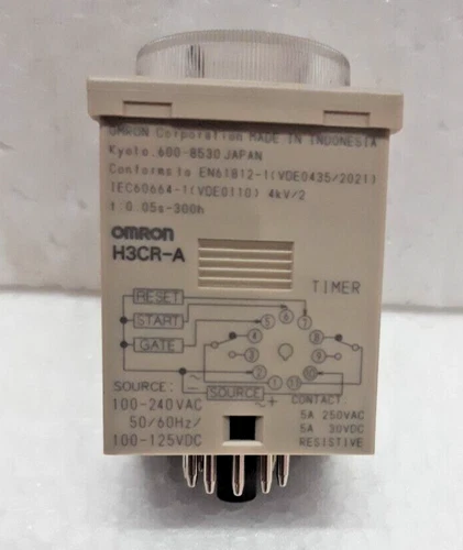 New Omron H3CR-A  100-240 V AC, 100-125VDC Free Expedite  shipping