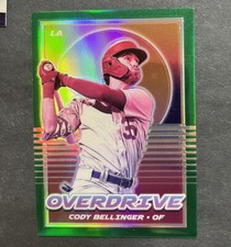2021 Panini Chronicles Overdrive Green /75 Cody Bellinger #19