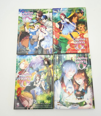 Captive Hearts of Oz manga volumes 1-4 english paperback COMPLETE SET