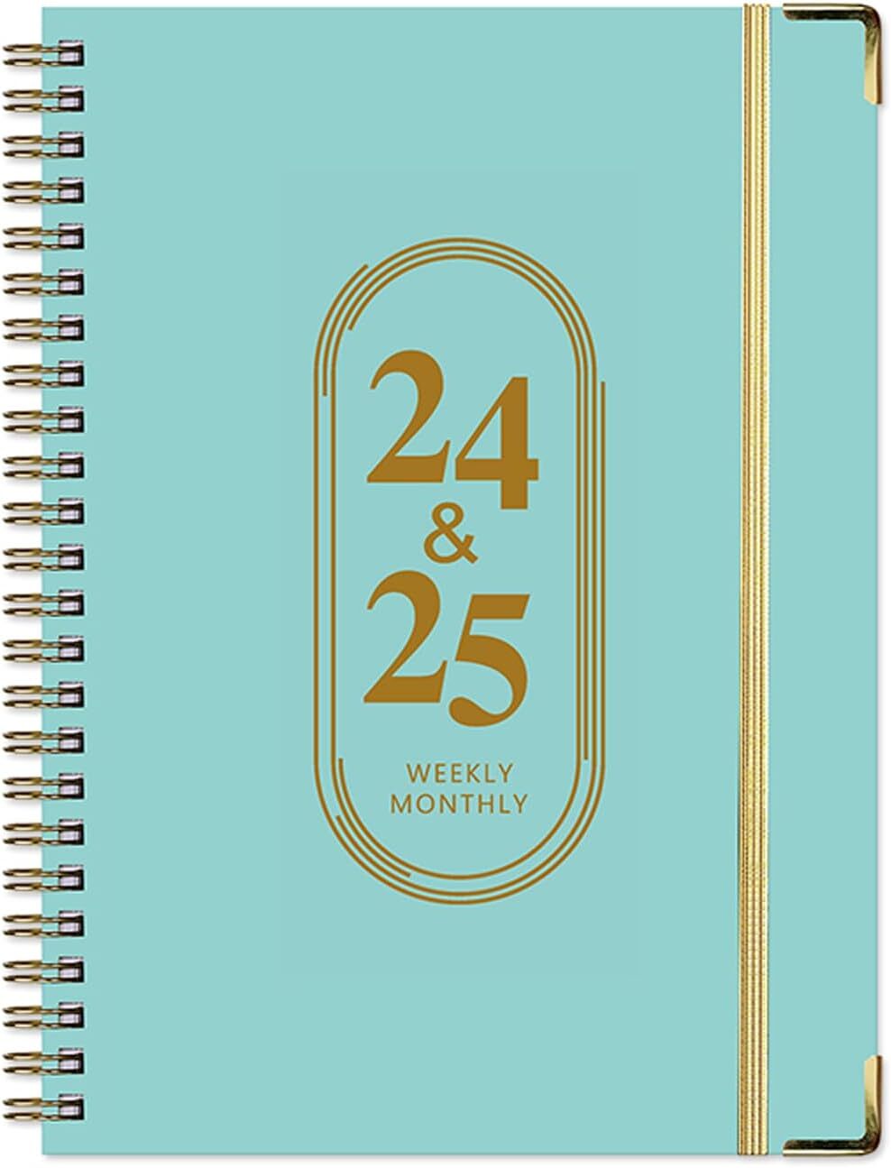 2024-2025 Academic Planner July to June 6.4 Inch Blue-image