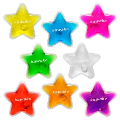 BÜTIC GMBH Taschenwärmer 8er Set Multicolor - Stars/Sterne - Handwärmer Wärmepad Firebag