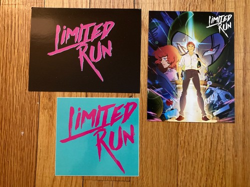 Limited Run Games POSTCARD/STICKER SINGLES - You Pick / POST ART CARDS LRG - Picture 27 of 108