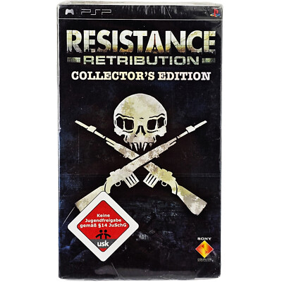 Resistance Retribution Collector's Edition Sony PSP 2009 - NEU & OVP Sealed