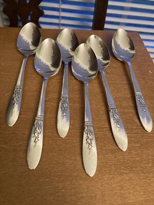 LOT - Vintage - Wm A ROGERS - ONEIDA - 1938 ROSALIE Silver-Plated