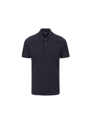 K-Way Herren Poloshirt Kurzarm, Stretch Baumwolle, Farbe Dunkelblau Modell:...