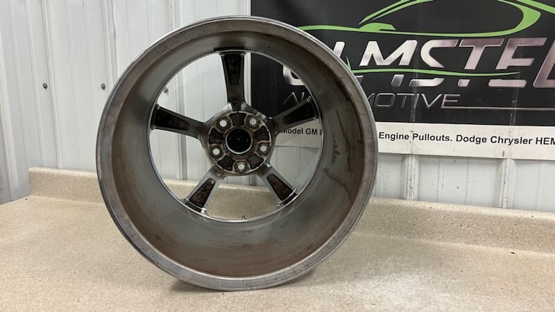 Corvette C6 Grand Sport Chrome OEM GM Factory Rear Wheel 19x12 