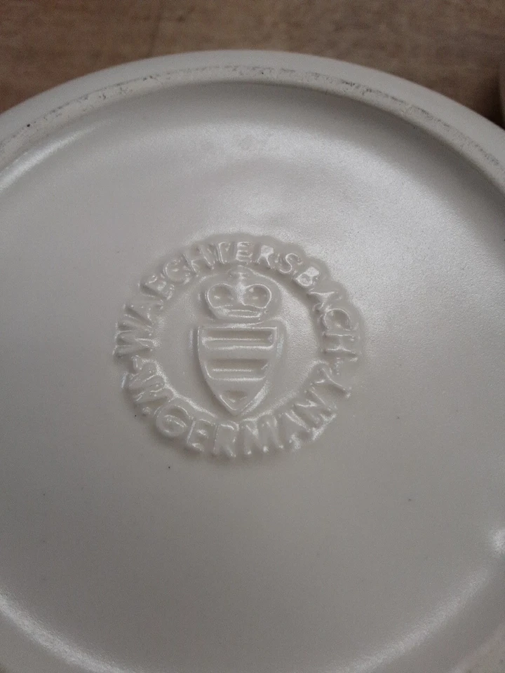 2 cuencos para servir Waechtersbach diseño hoja anidación lados rectos 5 tazas y 8 tazas Foto 2 de 4