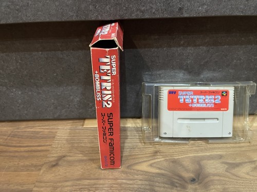 Nintendo Super Famicom Tetris 2 + Bombliss Boxed NTSC-J - Picture 3 of 11