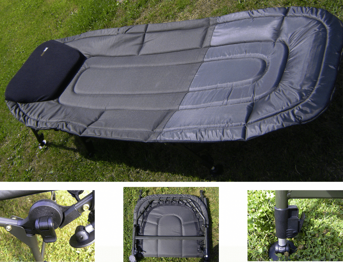 Wide bed chair fishing best sale