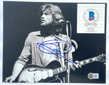 BARRY GIBB SIGNED 8X10 PHOTO THE BEE GEES SINGER MUSIC SATURDAY NIGHT FEVER BAS