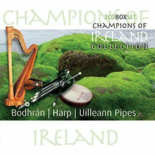 Irish Music Legends Collection: Bodhrán, Harp & Uilleann Pipes CD  