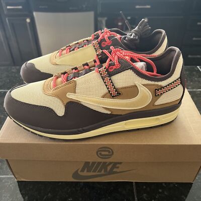 Size 8.5 - Nike Max 1 Travis Scott Cactus Jack Baroque Brown/Lemon