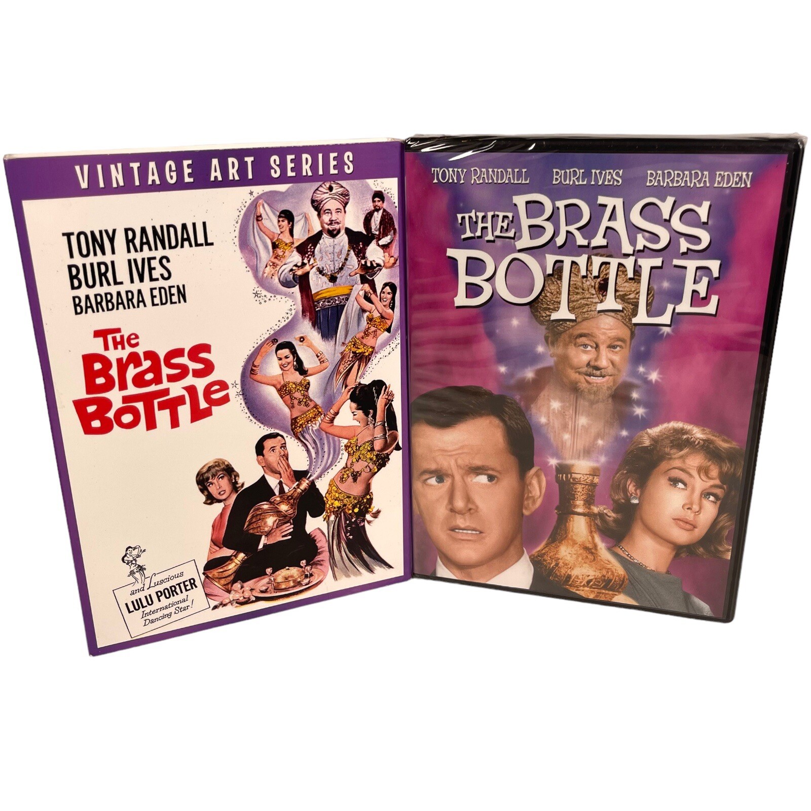 The Brass Bottle DVD, 1964 Tony Randall, Burl Ives, Barbara Eden Slip