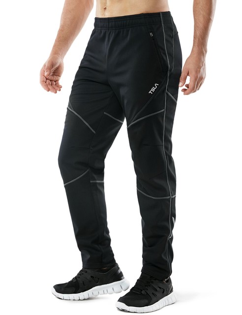 mens thermal running pants