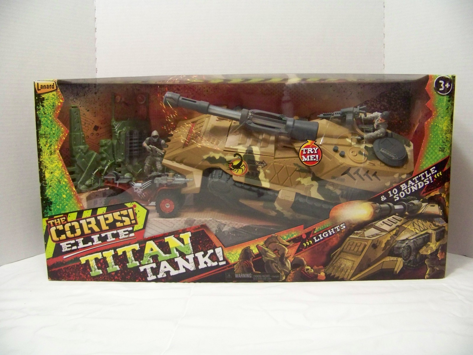 the corps elite battle titan tank