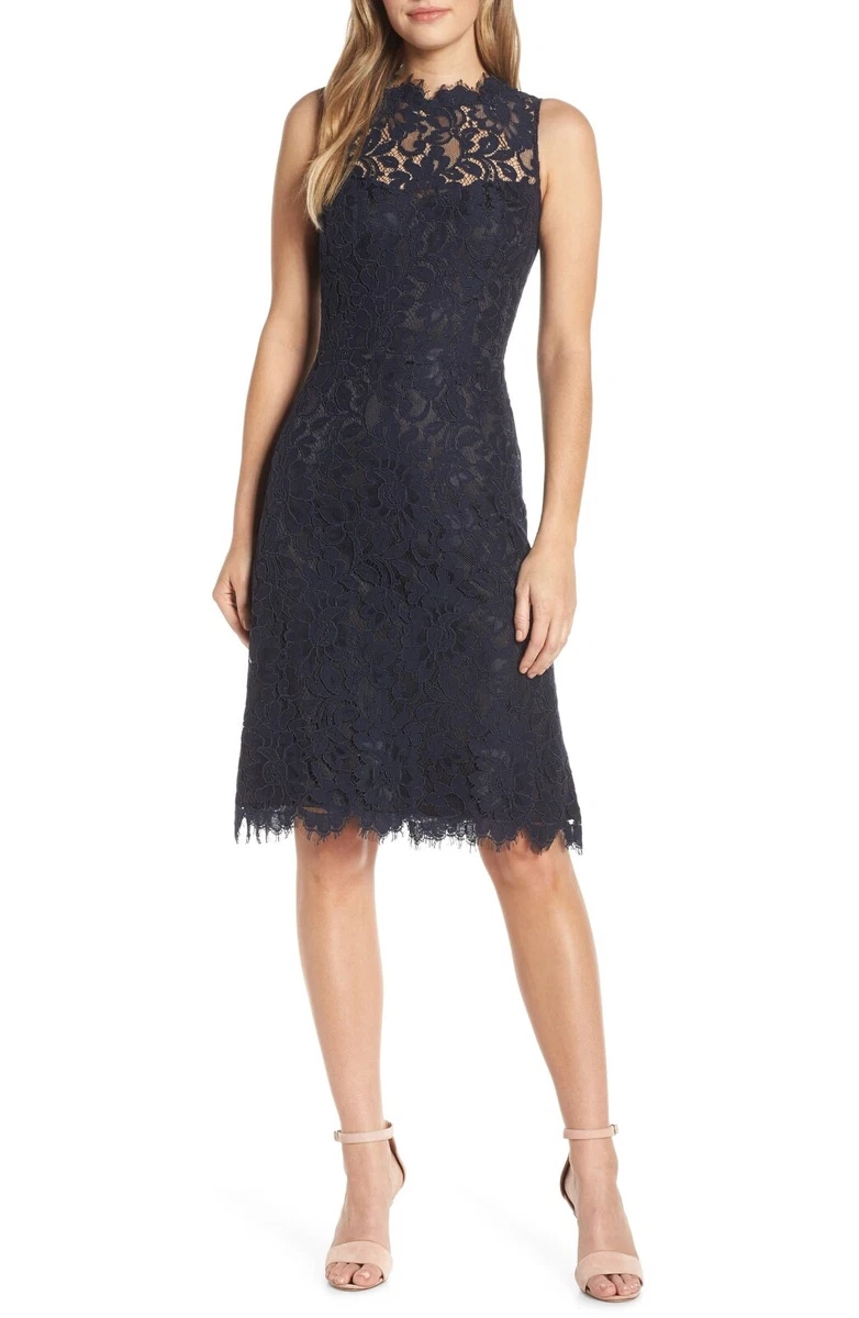 Navy sheath dress petite cheap