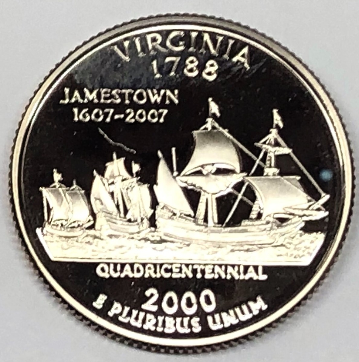 C643 U.S. STATE QUARTER PROOF COIN, VIRGINIA 2000-S | eBay