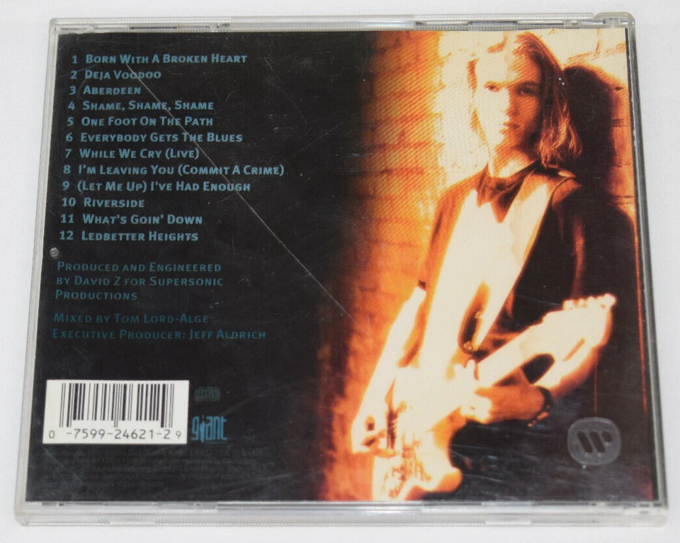 Ledbetter Heights by Kenny Wayne Shepherd (CD, Sep-1995, Giant (USA) - Image 3 of 4