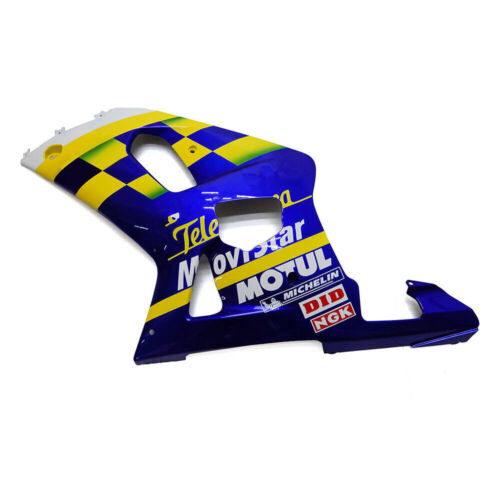 Fairing Kit for Suzuki GSXR600 GSXR750 K1 2001 2002 2003 Bodywork Blue Yellow - Foto 6 di 6