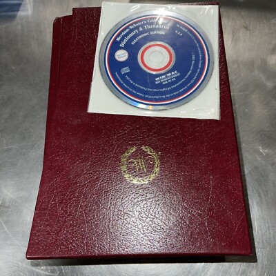 Merriam Webster Collegiate Dictionary & Thesaurus Set 11th Edition