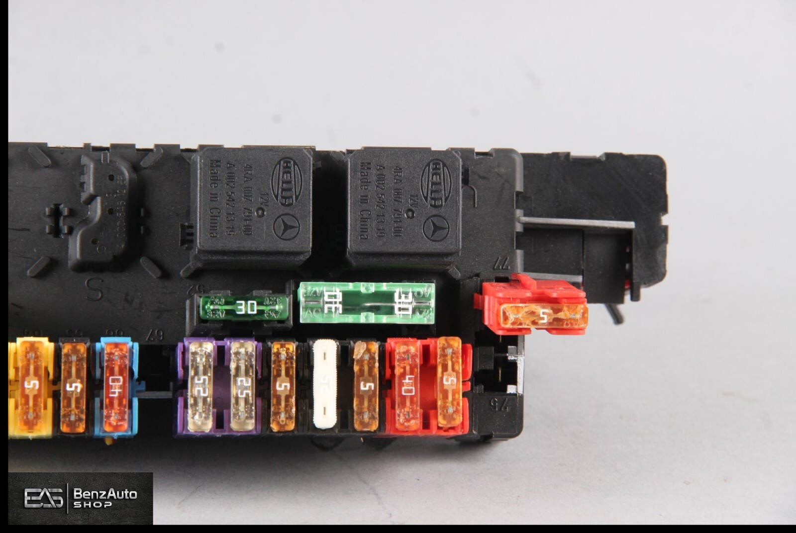 03-12 Mercedes R230 SL500 SL55 AMG SL550 Rear SAM Fuse Box Relay Module OEM