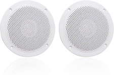 4 Inches Waterproof Marine Ceiling Speakers with 160 Watts Power, Handling for K