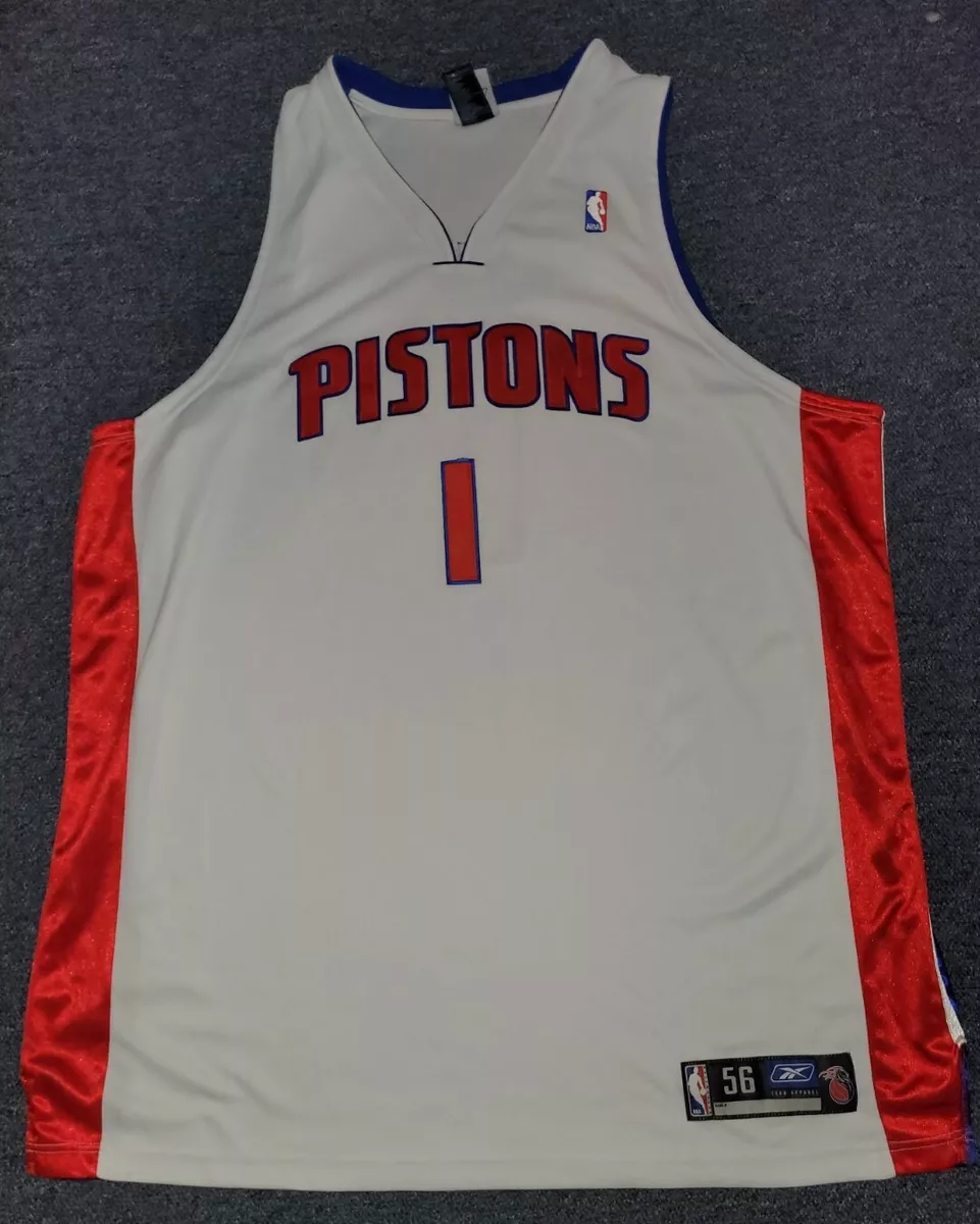 Vintage Reebok Chauncey Billups Detroit Pistons Basketball Jersey