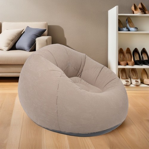 Aufblasbare Sofa -Bohnen -Taschenstuhl Couch Für Camping Aufblasbares Im Freien - Bild 11 von 12