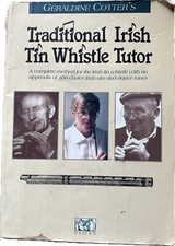 Traditional Irish Tin Whistle Tutor Book Acceptable Condition