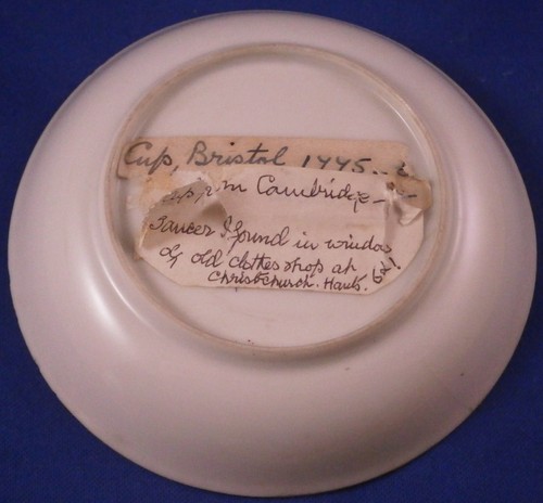 Ancien 18thC James Giles Chinois Export Porcelaine Saucer Dish Anglais England - Photo 6 sur 11