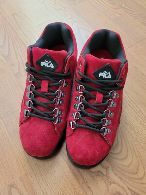 Fila Trailblazer Red Retro Fila Trailblazers Fila Vintage