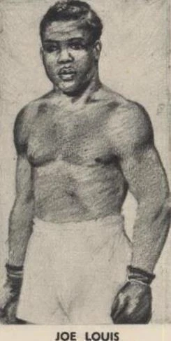 1938 Fred C. Cartledge Razors Famous Prize Fighters - Joe Louis #30
