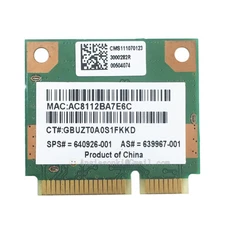 HP 4431S 4436S 4430S 4230S Realtek RTL8188CE Wireless WIFI WLAN card 640926-001