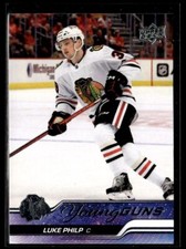 2023-24 Upper Deck Young Guns Luke Philp Rookie Chicago Blackhawks #467