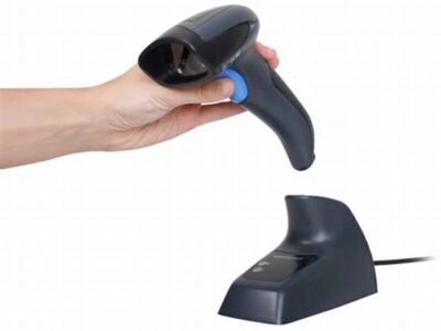 Datalogic Quickscan QBT2430-BK-BTK1 2D Wireless Bluetooth Barcode Scanner Kit