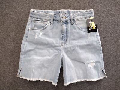 Art Class Cropped Women's Jeans Shorts light blue Wash Size XL 14-16