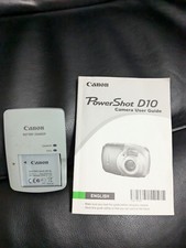 Canon PowerShot D10 12.1MP Digital Camera - Silver blue for Canon PowerShot D10 12.1MP Digital Camera - Silver blue for