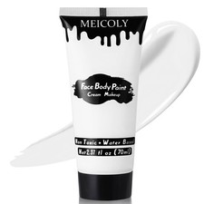MEICOLY White Cream Face Body 2.37 Fl Oz Pack of 1 , white face body paint