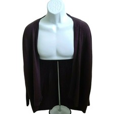 Merino Wool Open Front Cardigan 100 Ann Taylor  Size Small