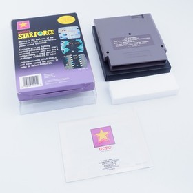 Star Force NES Nintendo Entertainment System CIB Tecmo Manual Good Tested