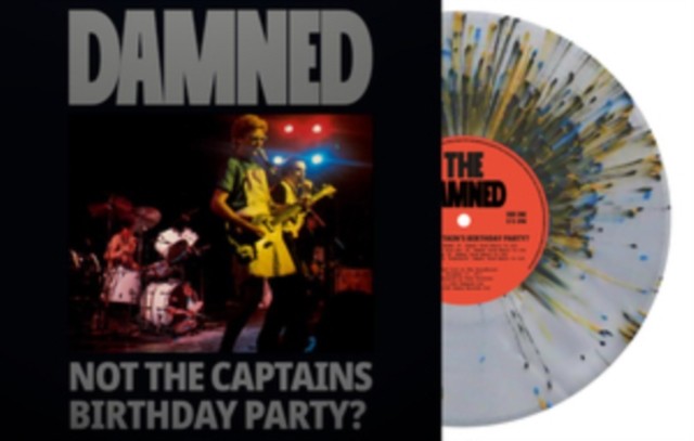 The Damned Not The Captain's Birthday Party? LP Album vinyl record Splatter LTD - Image 2