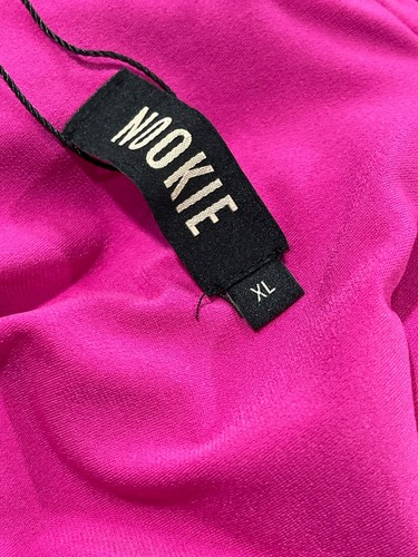 Maxi Vestido Nookie $299 Farrah Talla XL Rosa Formal Nuevo con Etiquetas - Imagen 8 de 9