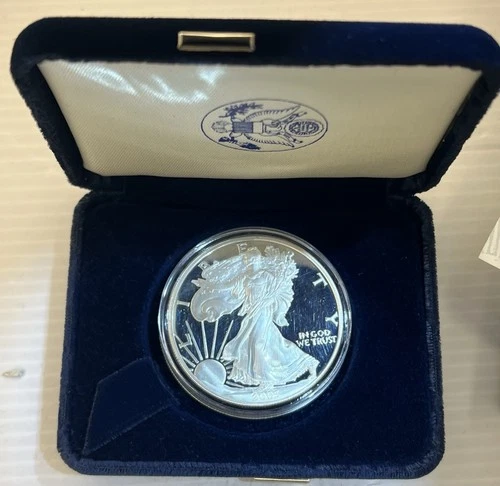 2003W Impaired Proof American Eagle With Original Mint Packaging - West Point