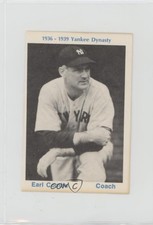 1975 TCMA 1936-39 Yankee Dynasty Earle Combs (Black Back) HOF 0nr3