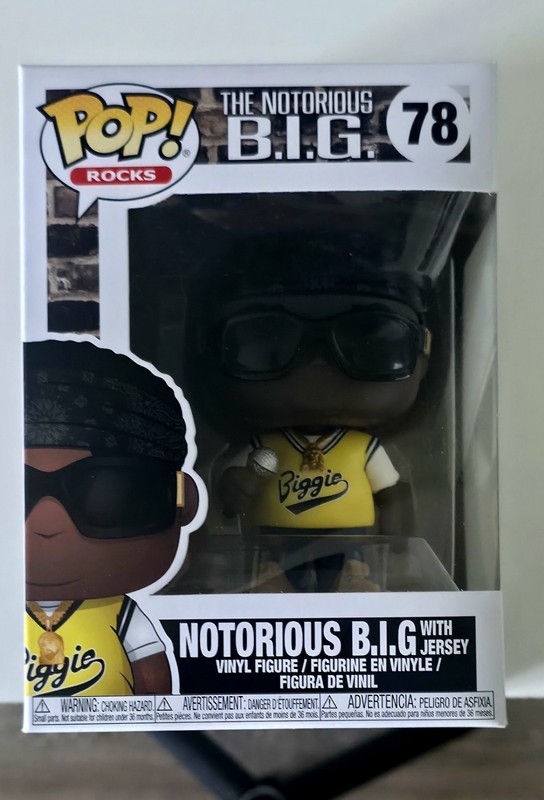 Funko Pop! Notorious B.I.G With Jersey 78