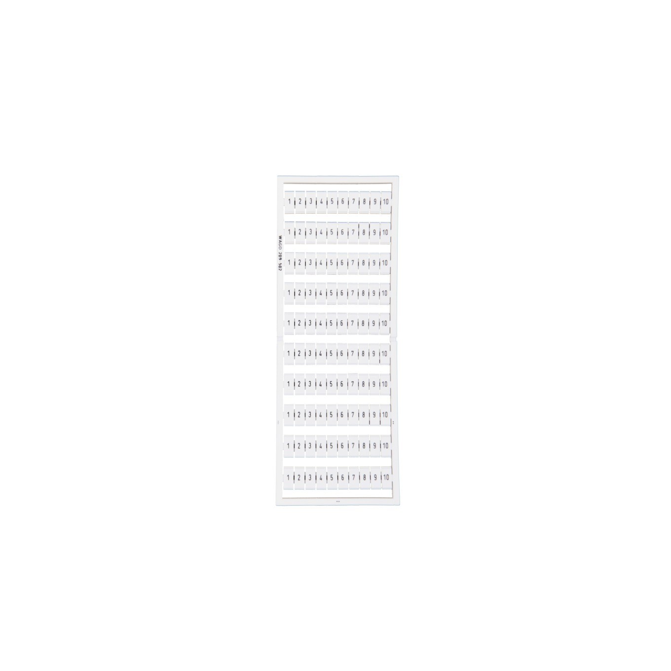 Wago Bianco Sistema Di Designazione Wsb, Accessori Di Elettronica + Alloggiamento, - Immagine 2