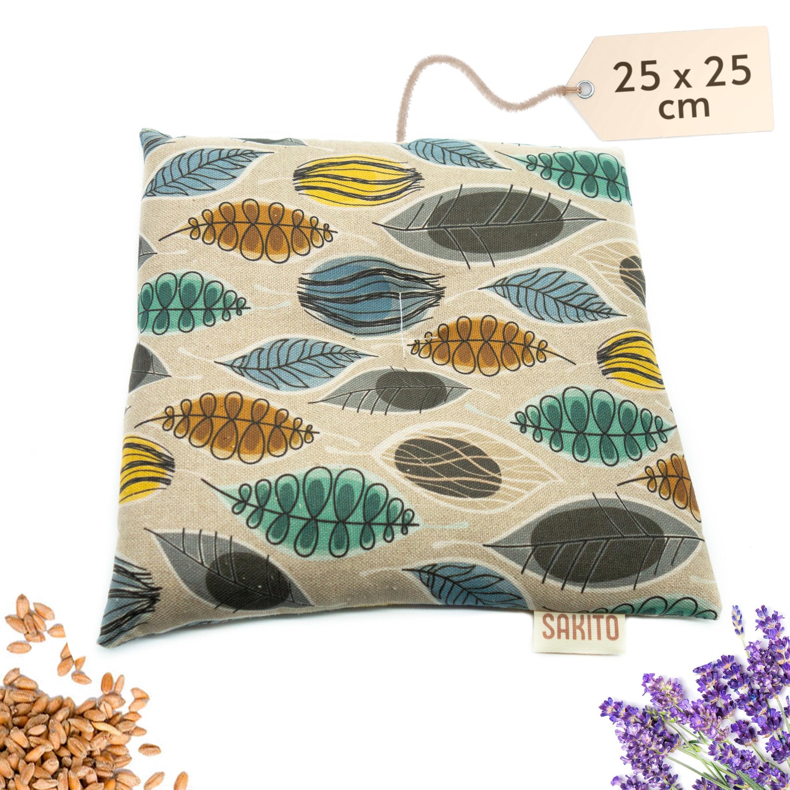 Bouillotte micro-onde coussin chauffant naturel pour douleurs lombaires et cervicales